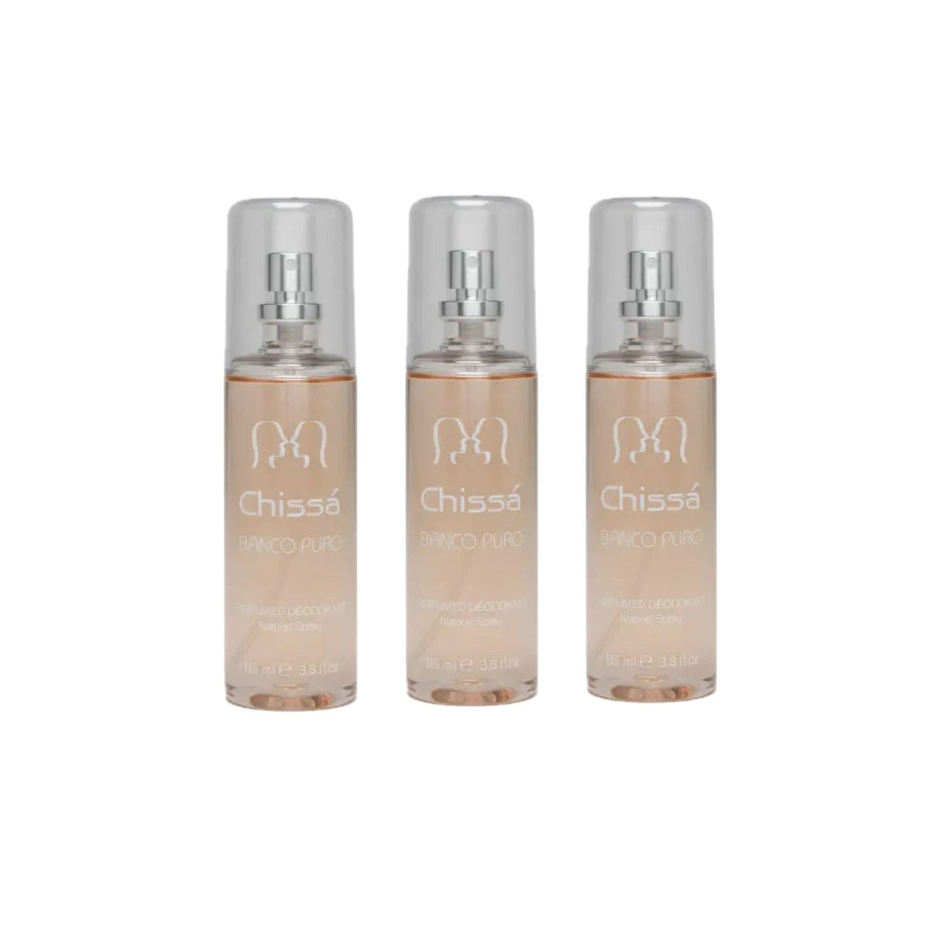 Chissá Bianco Puro Déodorant Parfumé 3 Pièces