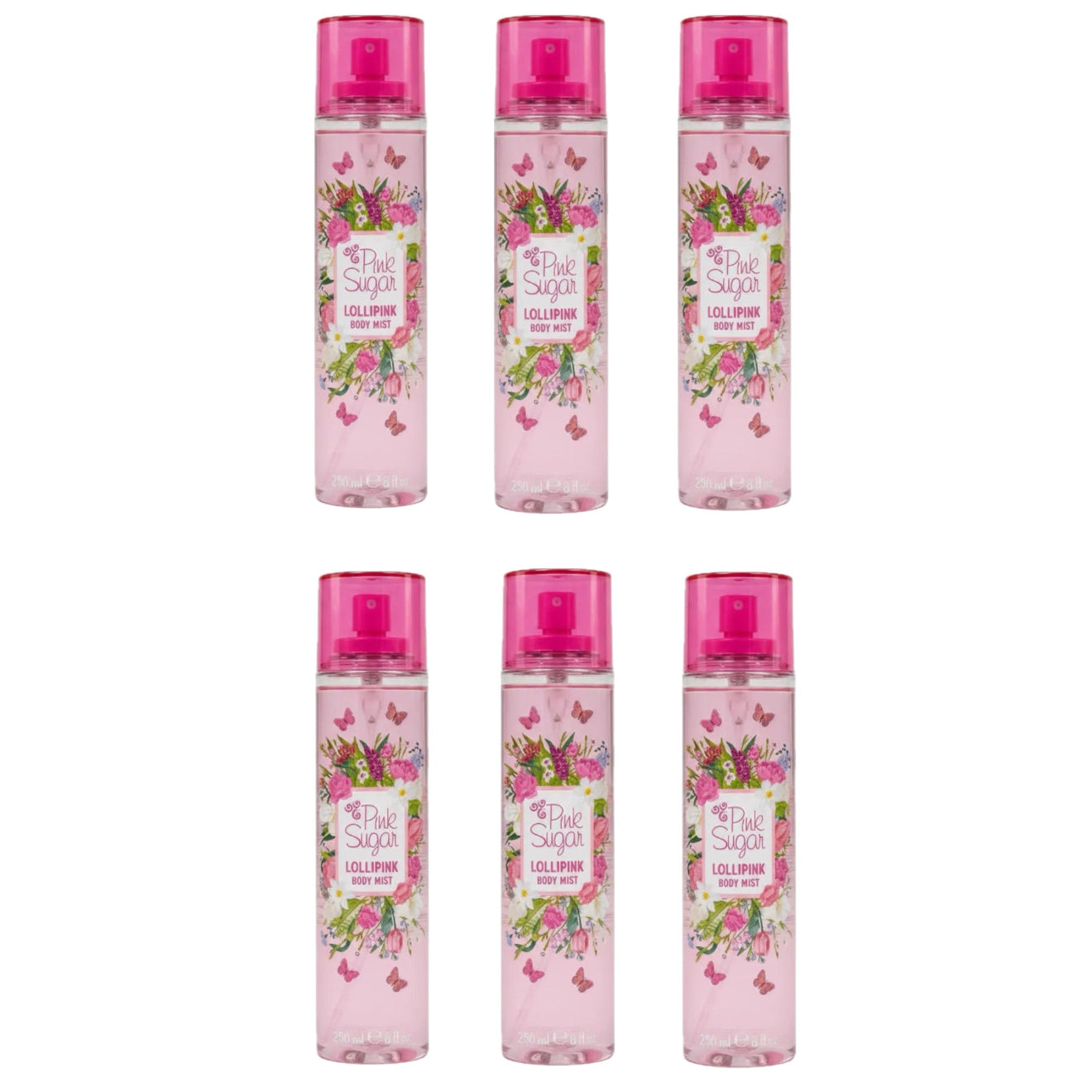 Pink Sugar LolliPink Body Mist 6 Pezzi