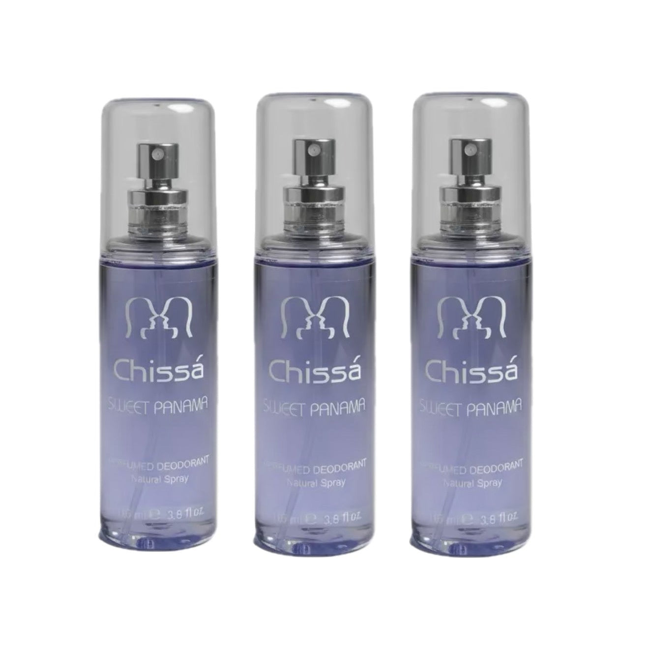 Chissá Sweet Panama Déodorant Parfumé 3 Pièces