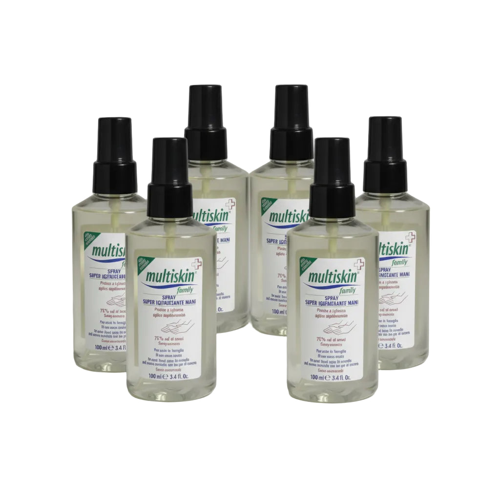Multiskin Family Spray Igienizzante Profumato 6 Pezzi
