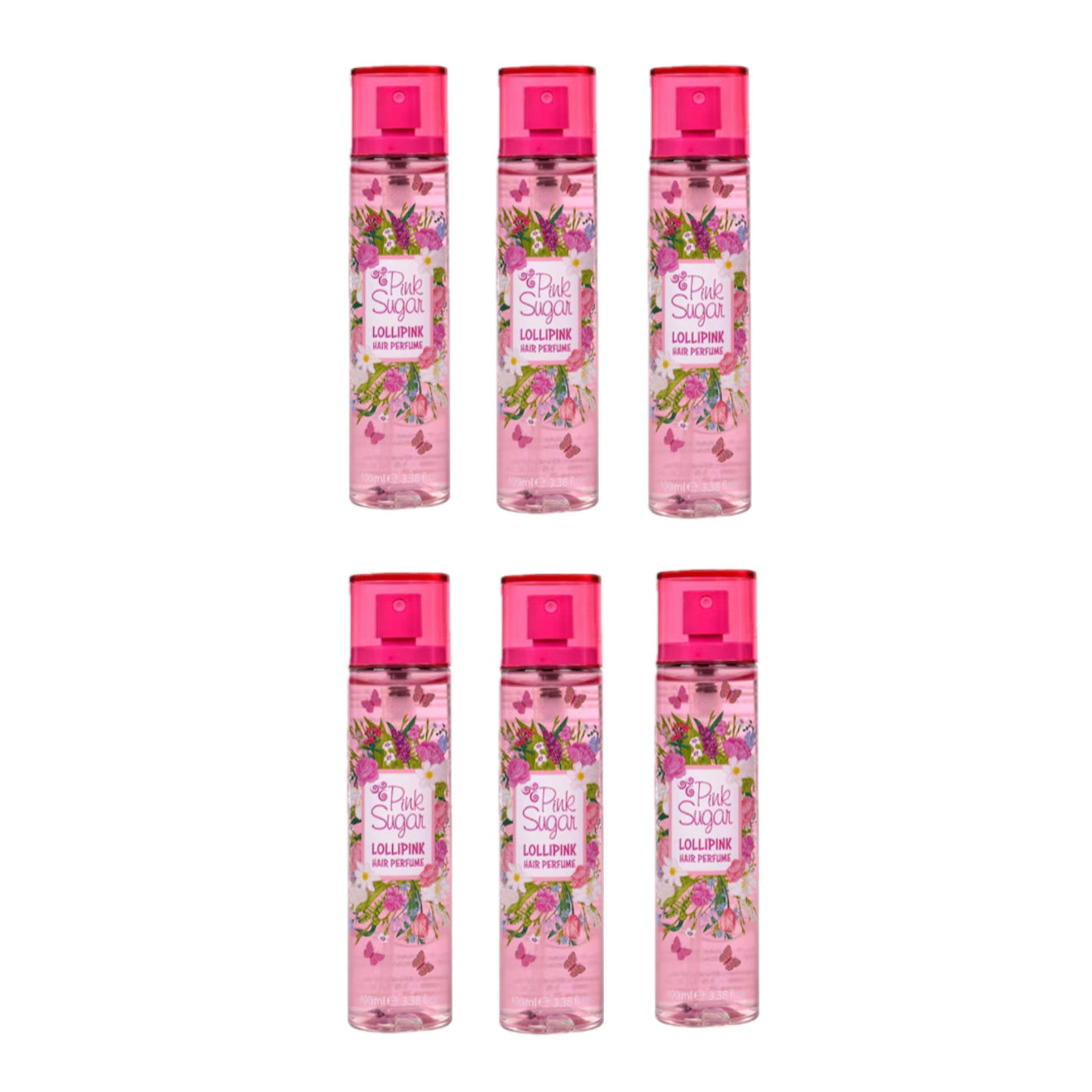 Pink Sugar LolliPink Hair Perfume 6 Pezzi