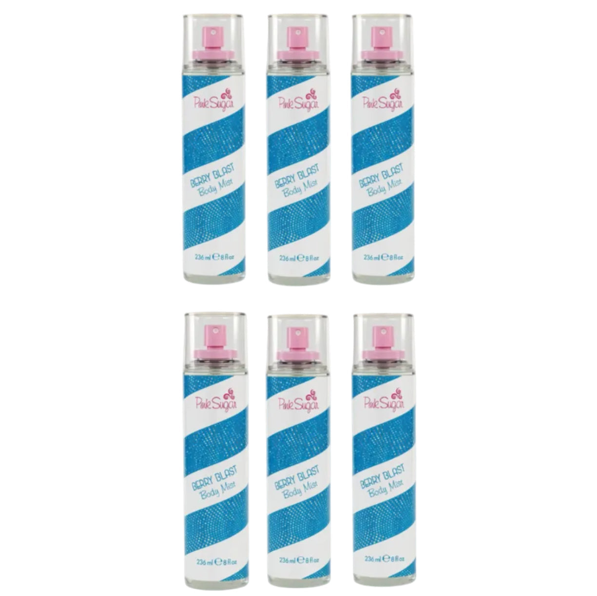 Pink Sugar Berry Blast Body Mist 6 Pezzi
