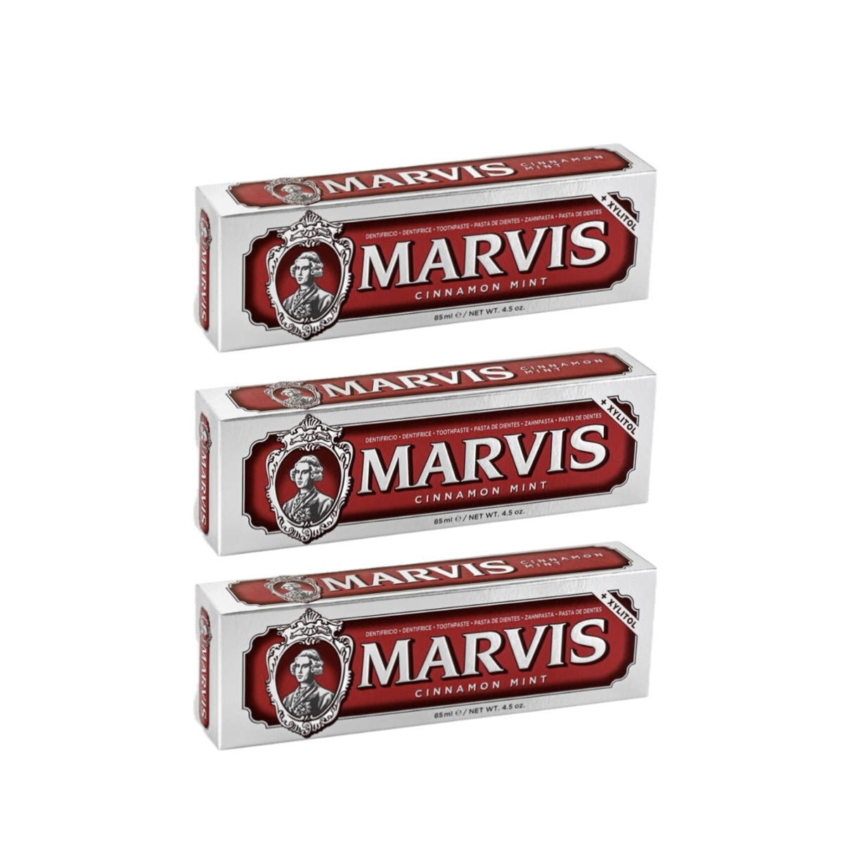 Marvis Cinnamon Mint 3pcs 85ml
