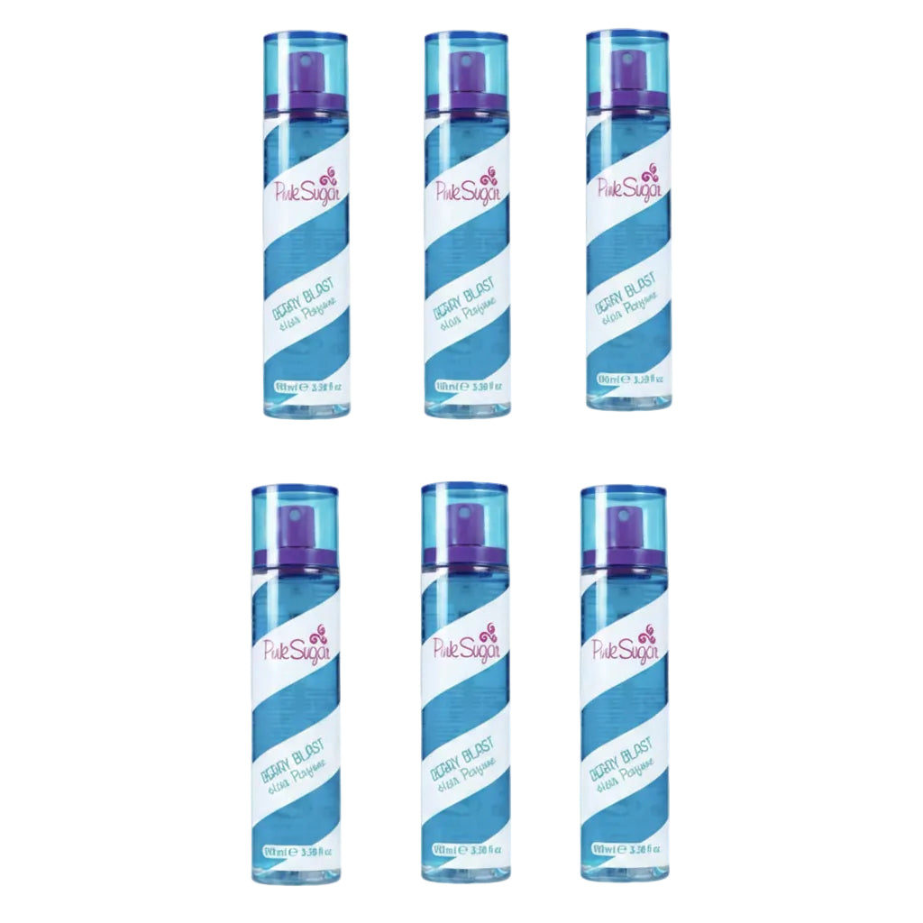 Pink Sugar Berry Blast Hair Perfume 6 Pezzi