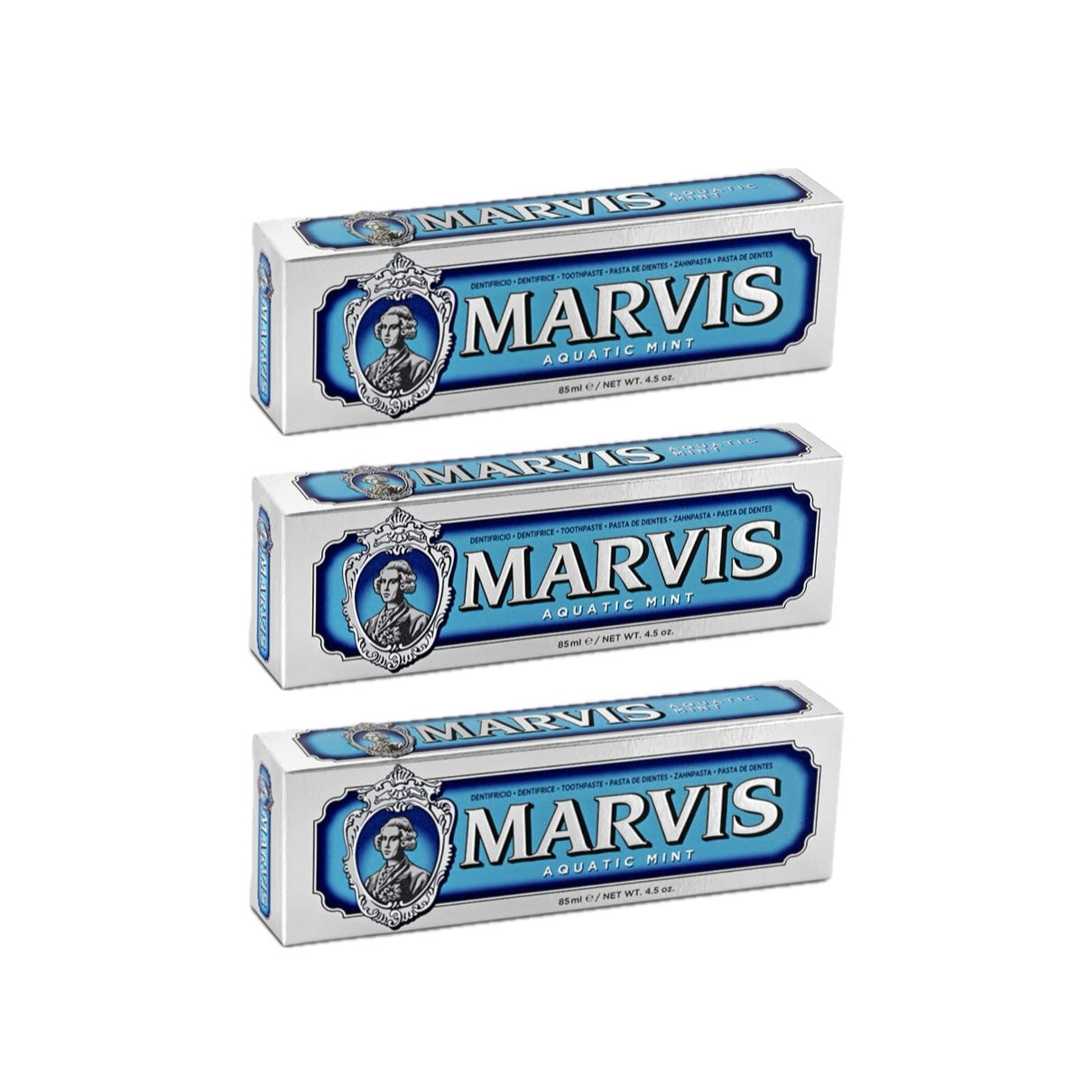 Marvis Aquatic Mint 3pcs 85ml