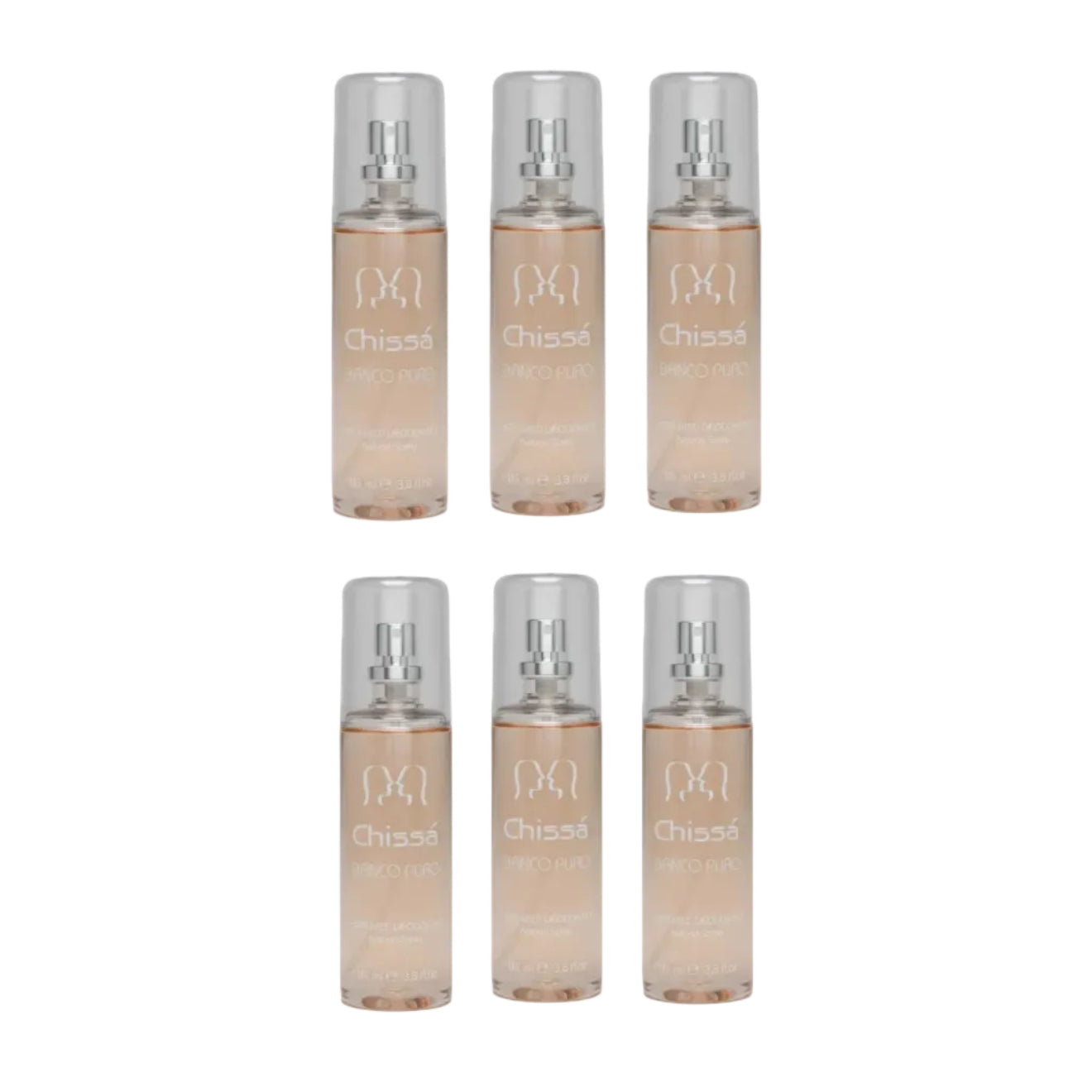 Chissà Bianco Puro Déodorant Parfumé 6 Pièces