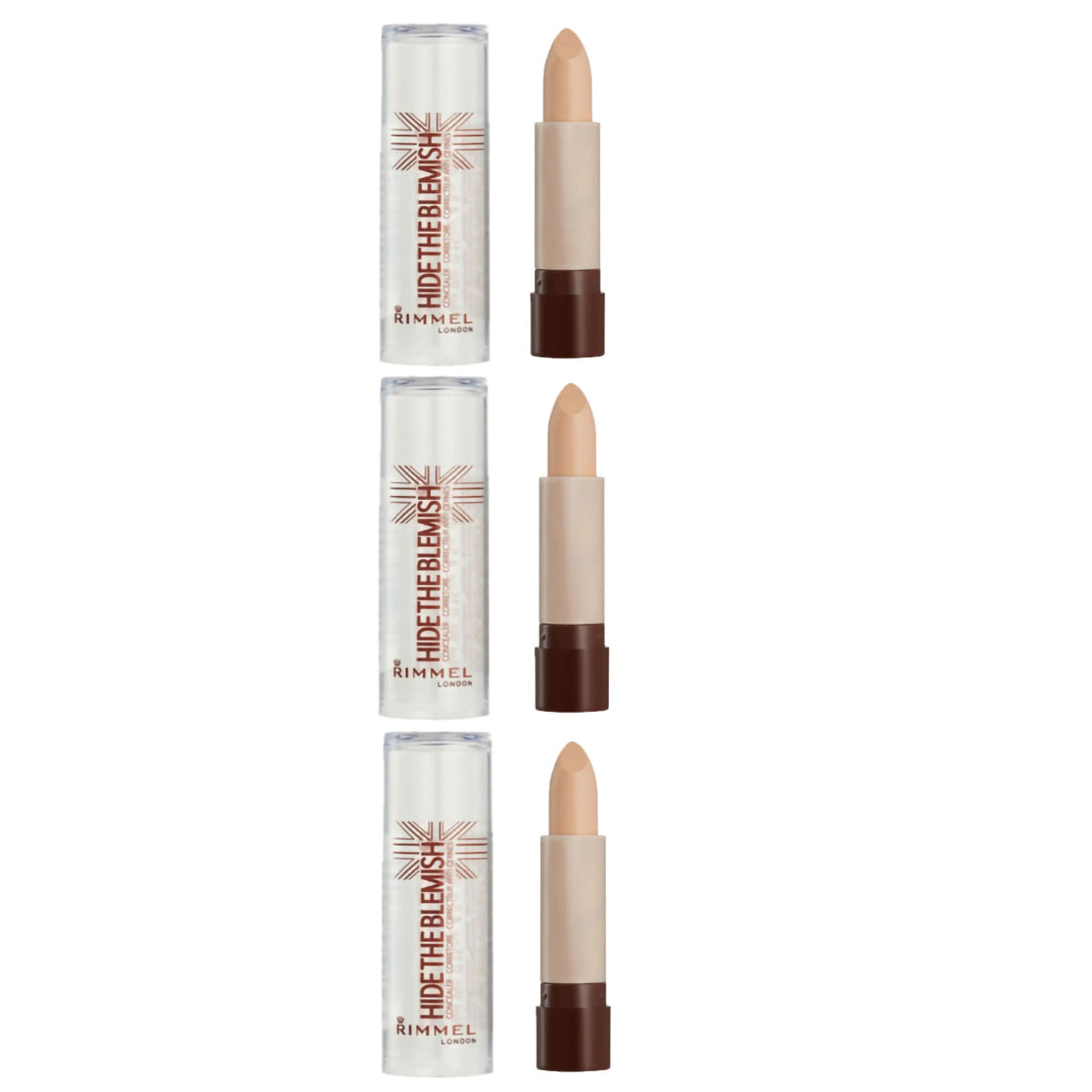Rimmel Hide The Blemish Correcteur 002 Sand 3 Pièces