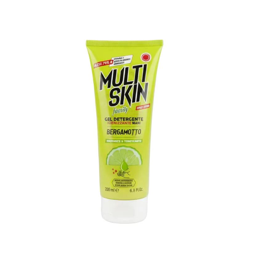 Multiskin Family Gel Igienizzante Bergamotto 200ml
