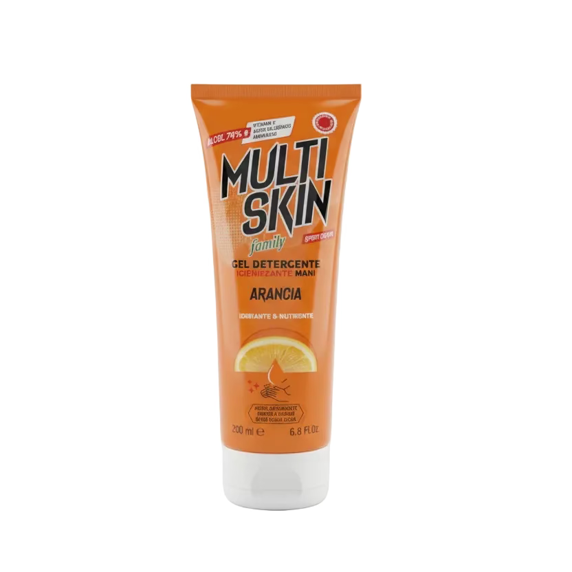 Multiskin Family Gel Igienizzante Arancia 200ml