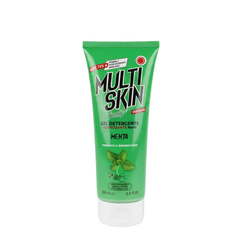 Multiskin Family Gel Igienizzante Menta 200ml