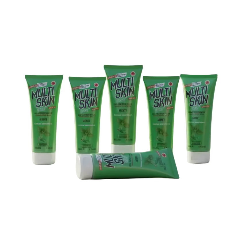 Multiskin Family Gel Igienizzante Menta 6 Pezzi