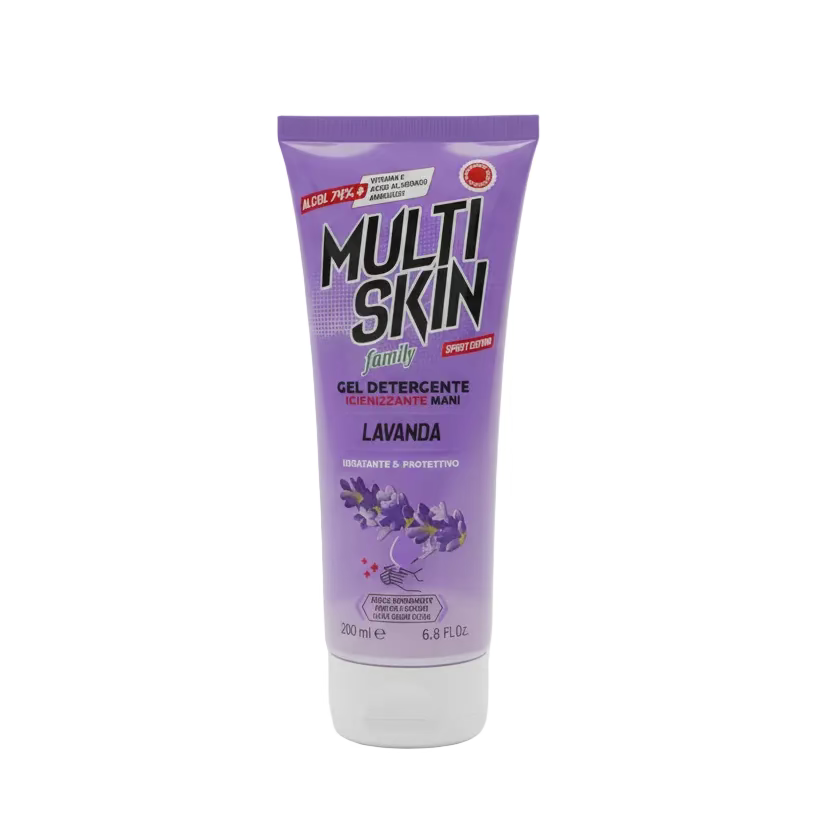 Multiskin Family Gel Igienizzante Lavanda 200ml