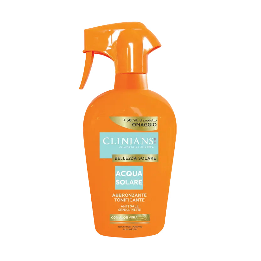 Clinians Eau Solaire Bronzante Tonifiante 450ml