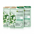 Garnier Maschera In Tessuto Hydra Bomb Opacizzante Con Acido Ialuronico 3 Pezzi