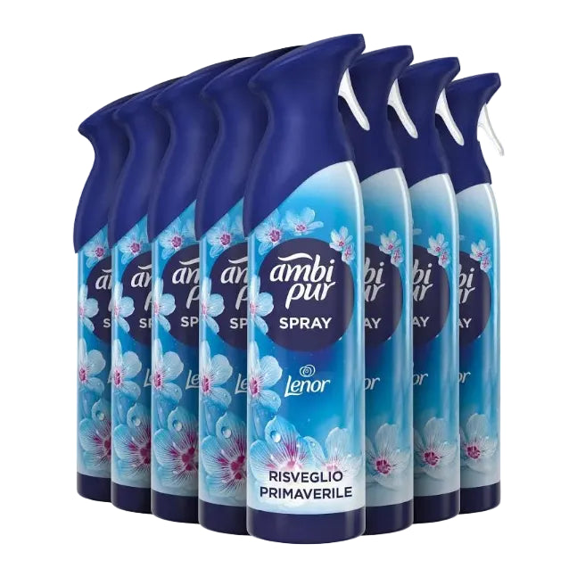Ambi Pur Profumatore Ambiente Spray Risveglio Primaverile 8 Pezzi