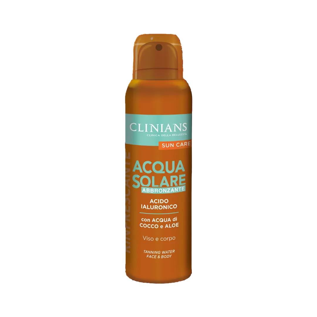 Clinians Acqua Solare Abbronzante Acido Ialuronico 150ml