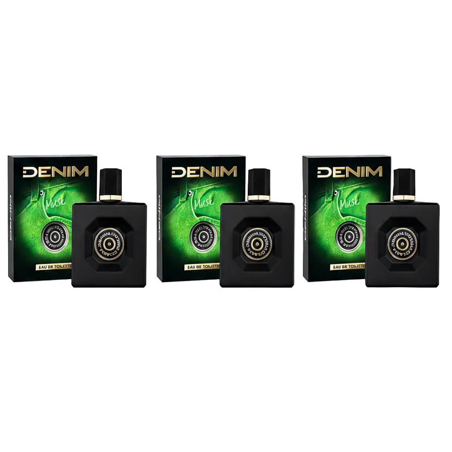 Denim Musk Eau De Toilette 100ml 3 Pezzi
