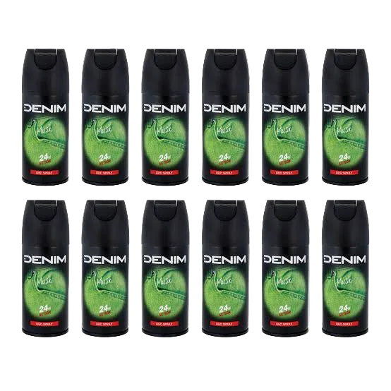 Denim Musk Deo Spray 150ml 12 Pezzi
