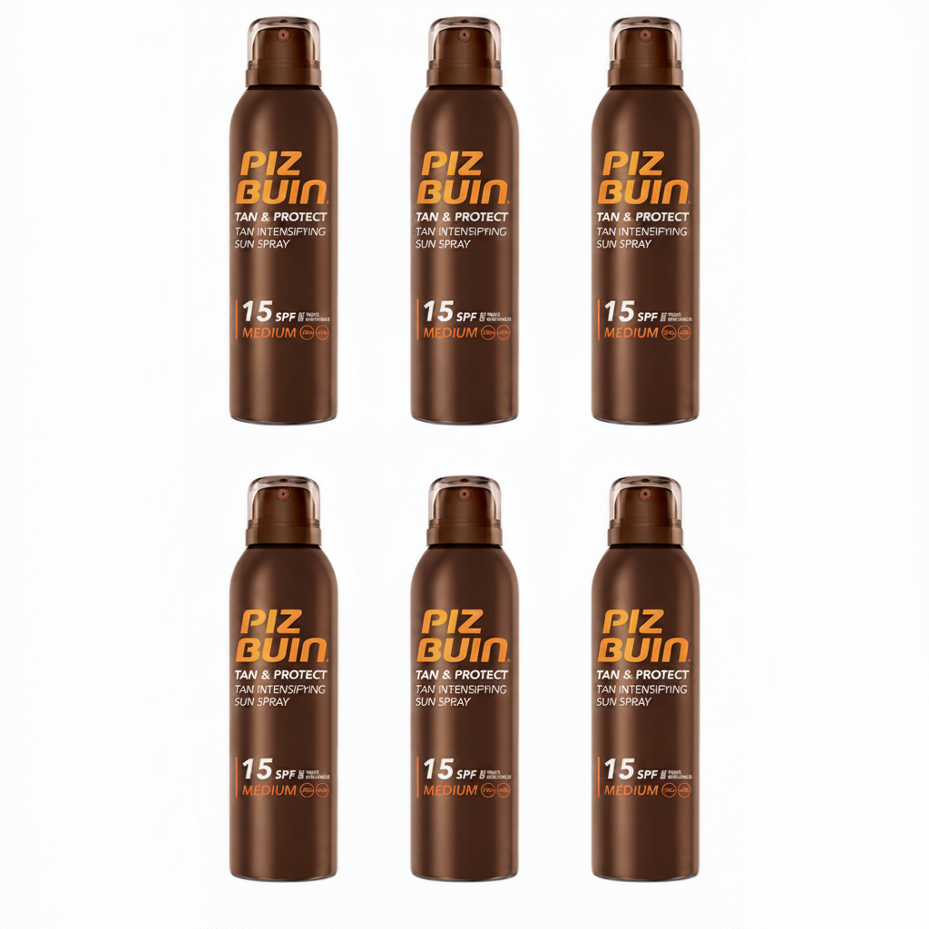 Piz Buin Tan & Protect 15 SPF 150ml 6 Pezzi