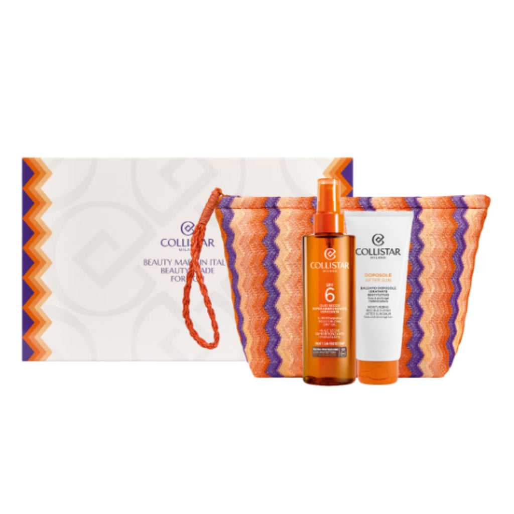 Collistar Beauty Olio Secco Superabbronzante 6 SPF + Balsamo Doposole Idratante