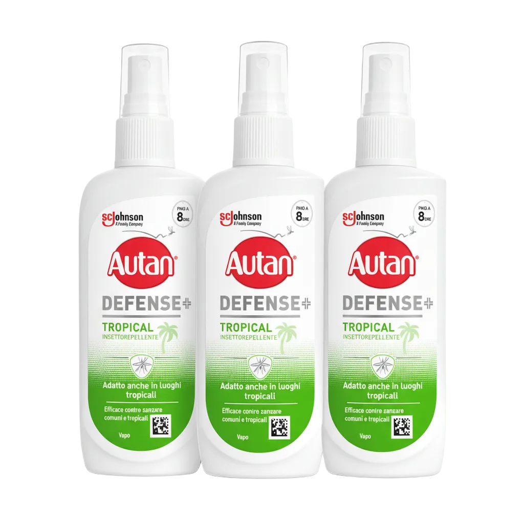 Autan Defense Tropical 100ml 3 Pezzi