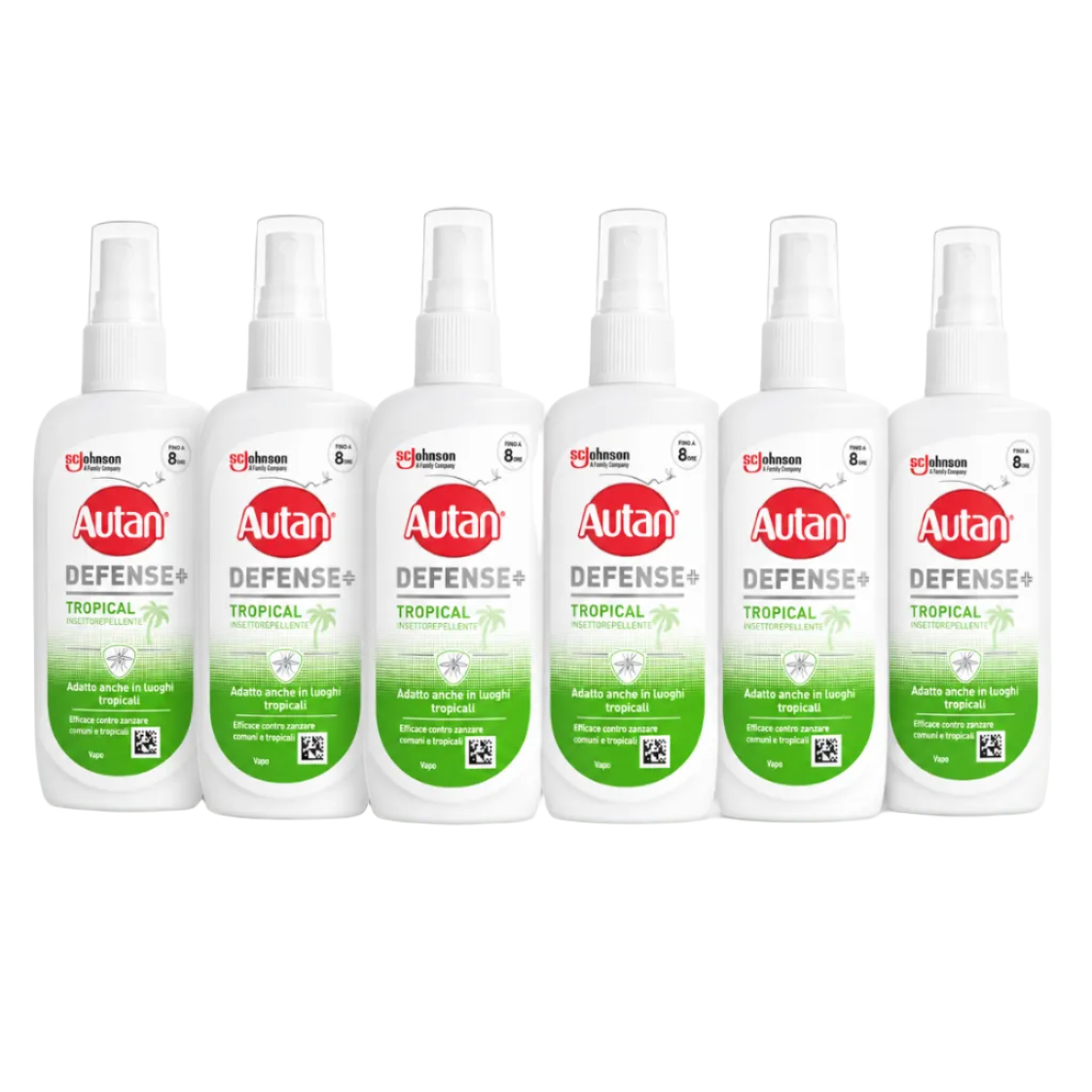 Autan Defense Tropical 100ml 6 Pezzi