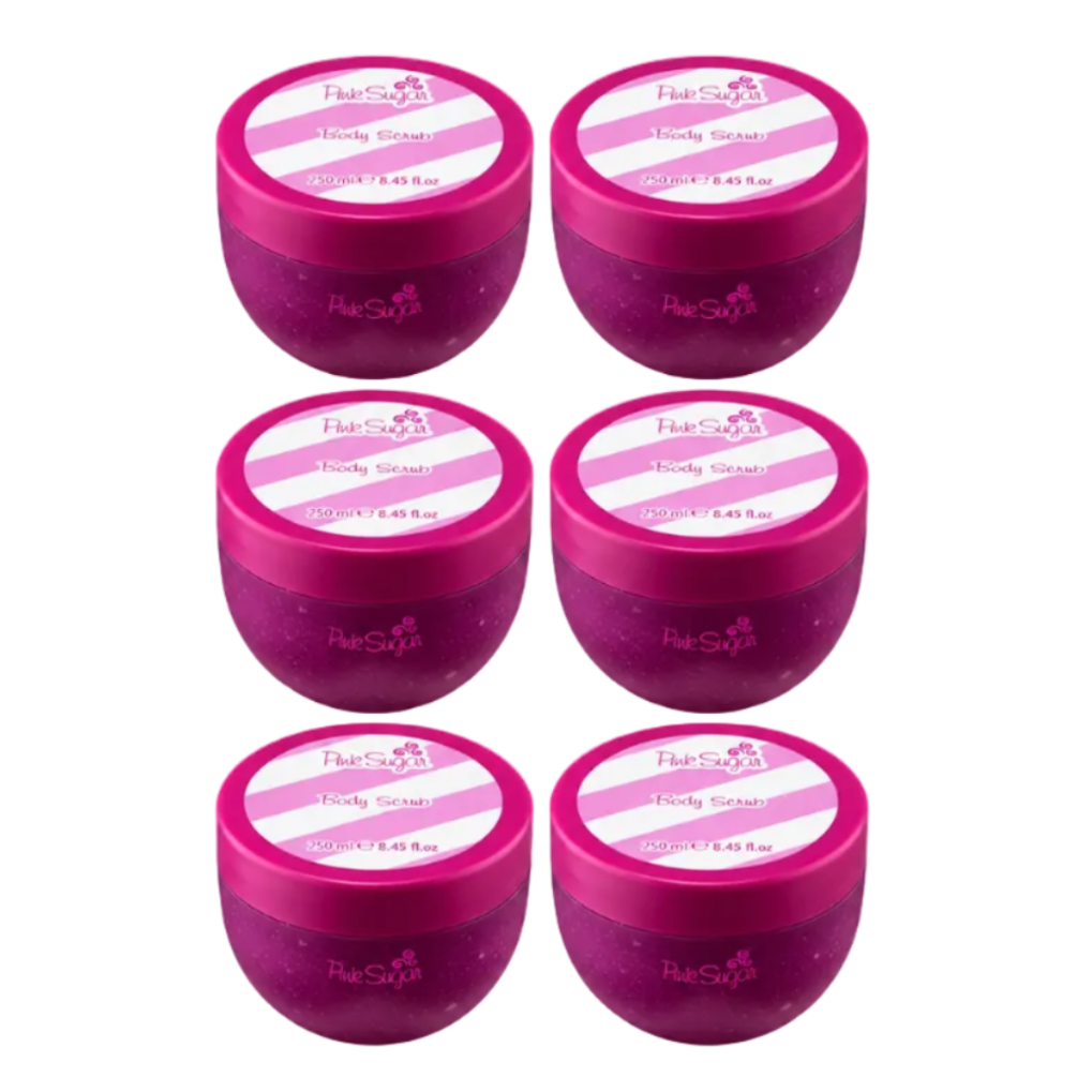 Pink Sugar Body Scrub 250ml 6 Pezzi