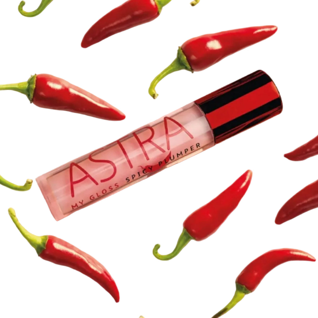 Astra Make-Up My Gloss Spicy Plumper Clear/Pink