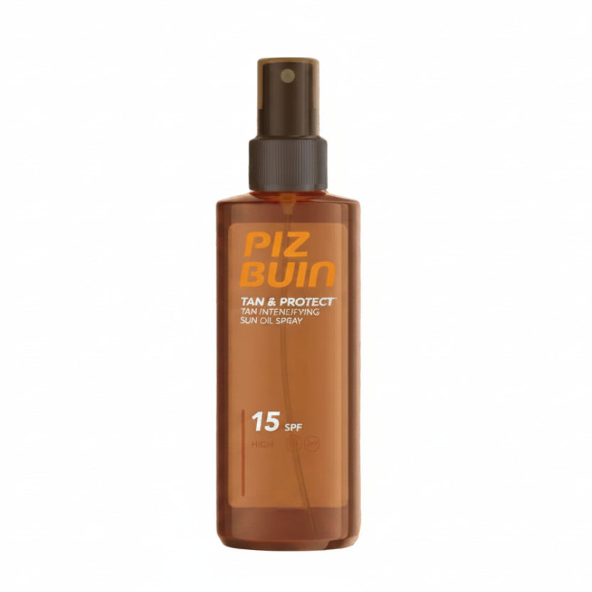 Piz Buin Tan & Protect Olio Solare SPF15 150ml