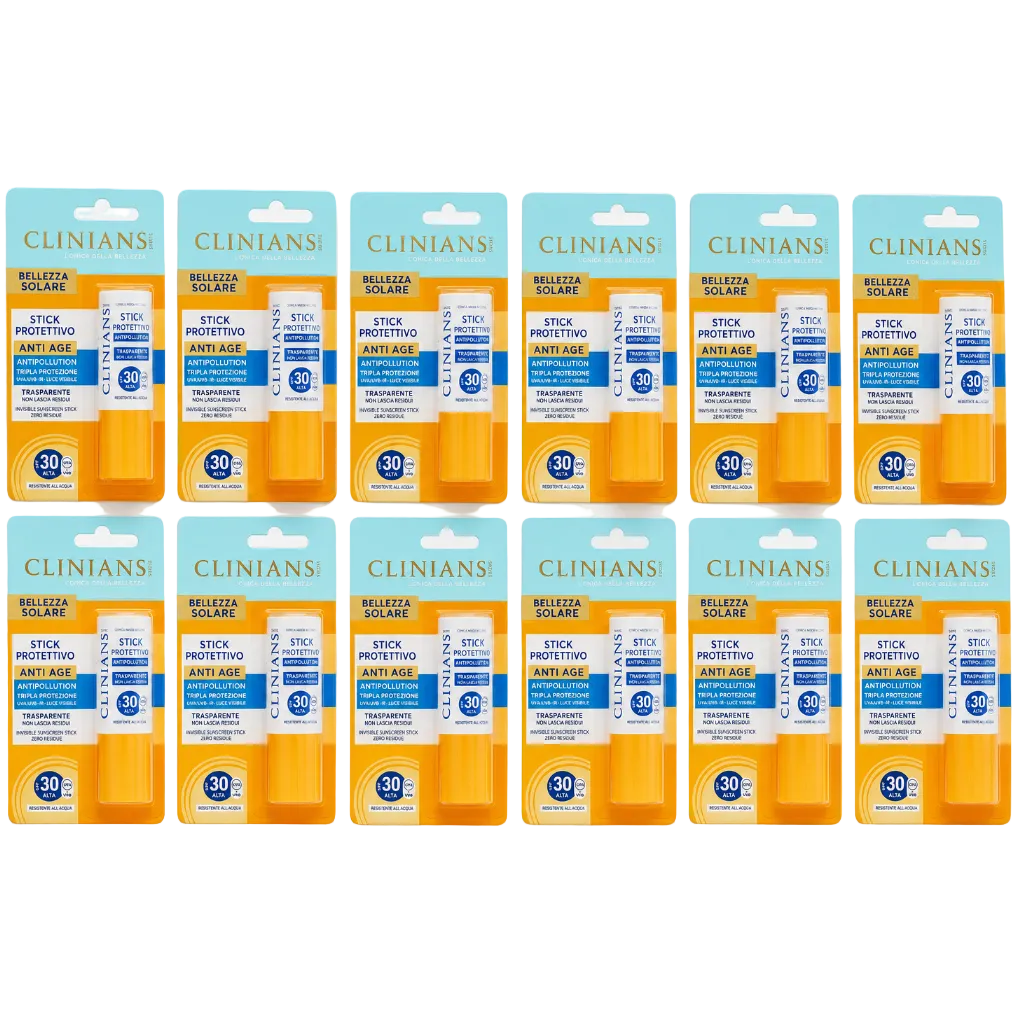 Clinians Stick Protettivo Anti Age SPF 30 10ml 12 Pezzi