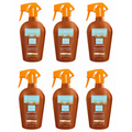 Clinians Acqua Solare Abbronzante Energy&Bronze 450ml 6 Pezzi