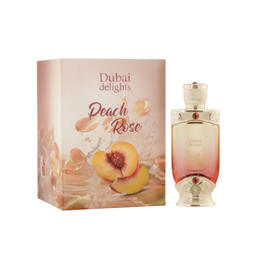 Dubai Delights Peach Rose Perfume Oil 20ml