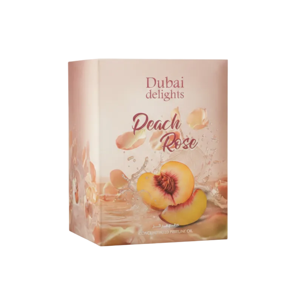Dubai Delights Peach Rose Perfume Oil 20ml