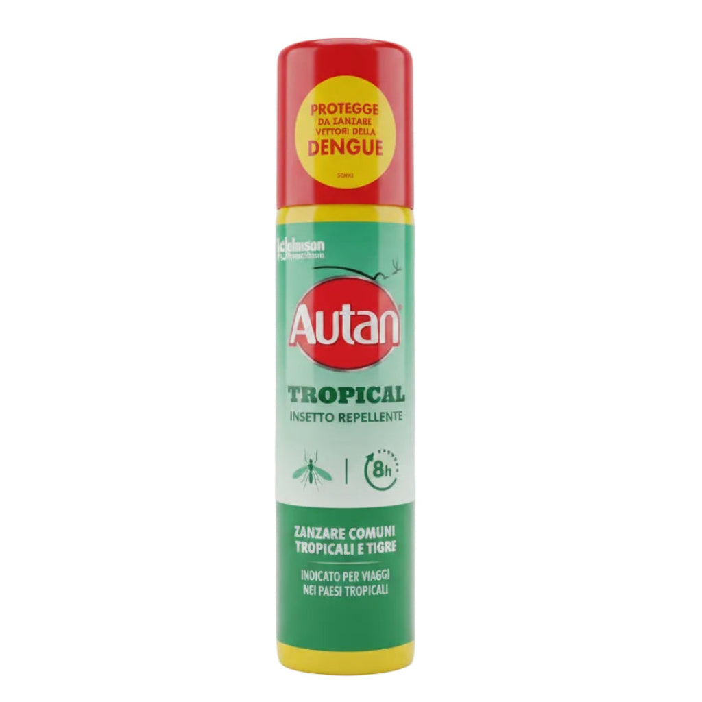 Autan Tropical Zanzare Comuni, Tropicali E Tigre Spray 100ml
