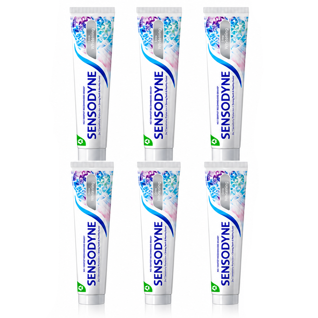 Sensodyne Gentle Whitening 75ml 6 Pezzi