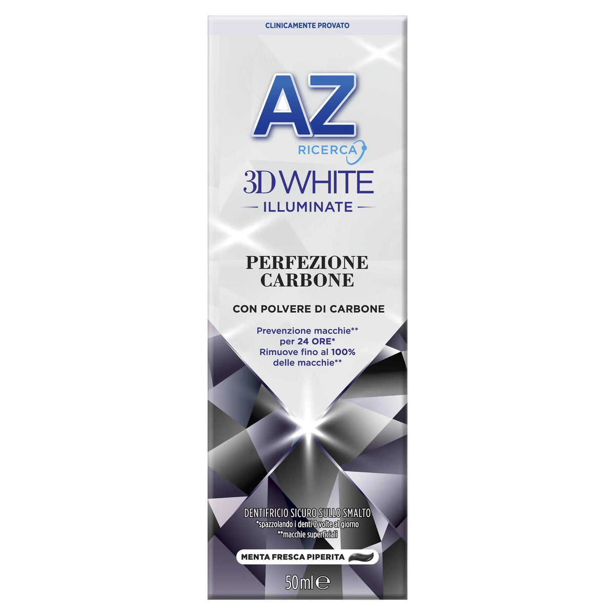 AZ Dentifricio 3DWhite Illuminate Perfezione Carbone 50ml