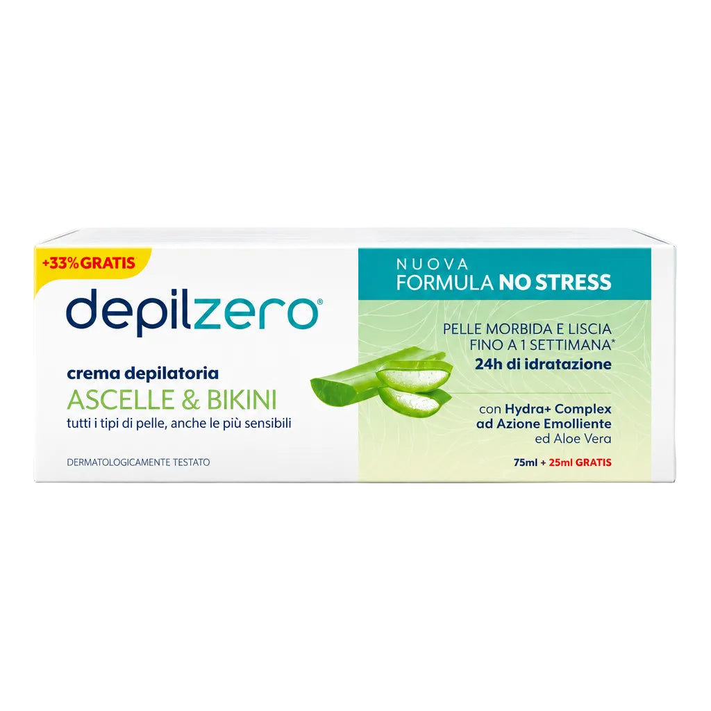 Depolzero Crema Depilatoria Ascelle & Bikini 100ml