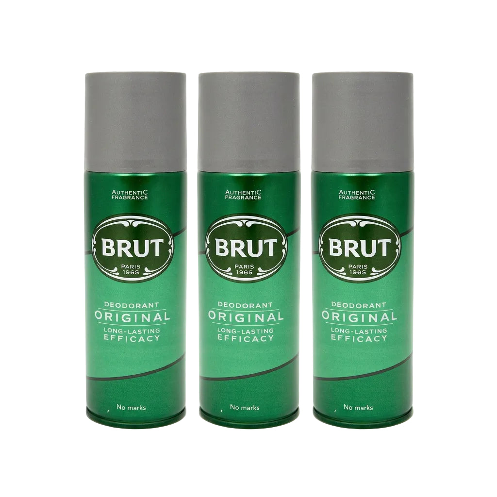Brut Original Deodorante Spray 200ml 3 Pezzi