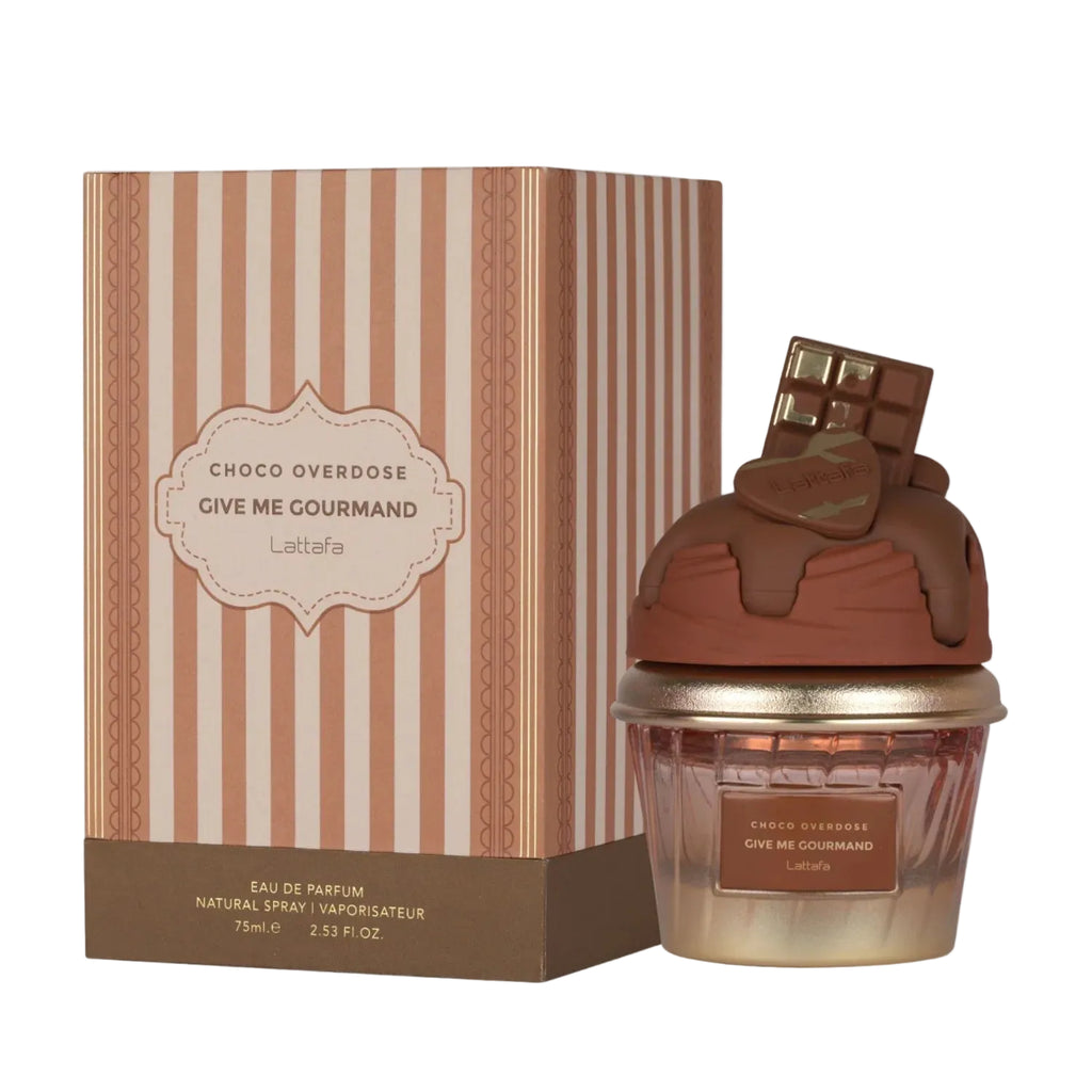 Choco Overdose Give Me Gourmand Lattafa Eau De Parfum 75ml