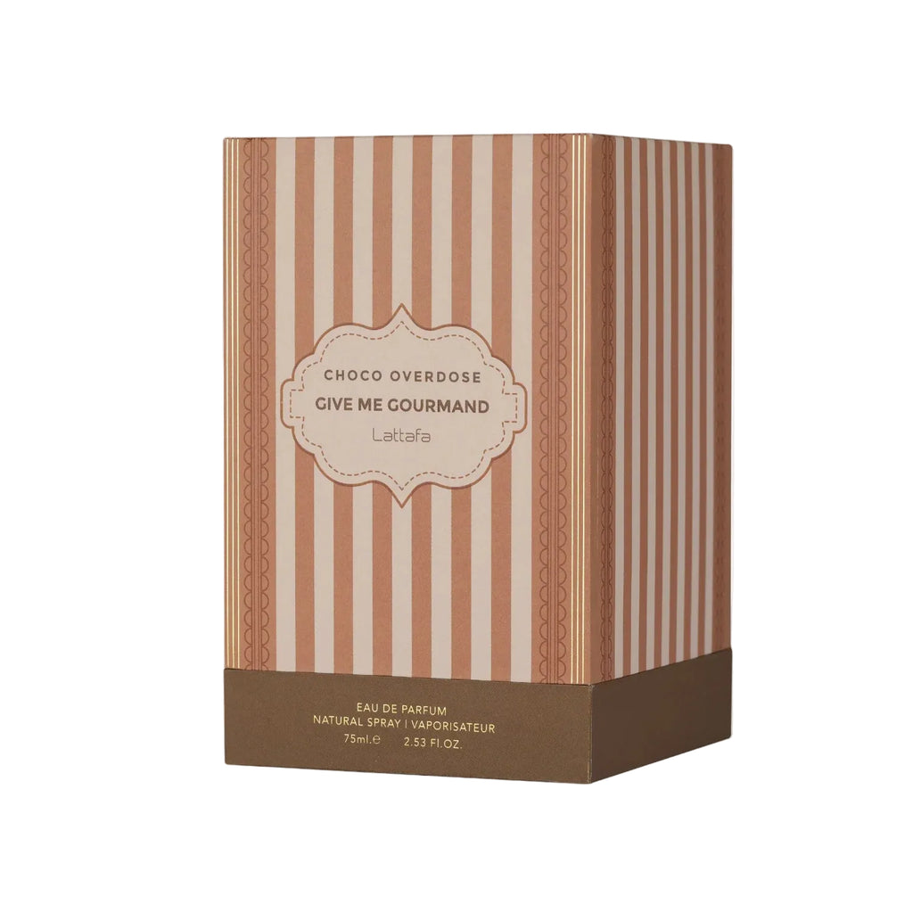 Choco Overdose Give Me Gourmand Lattafa Eau De Parfum 75ml