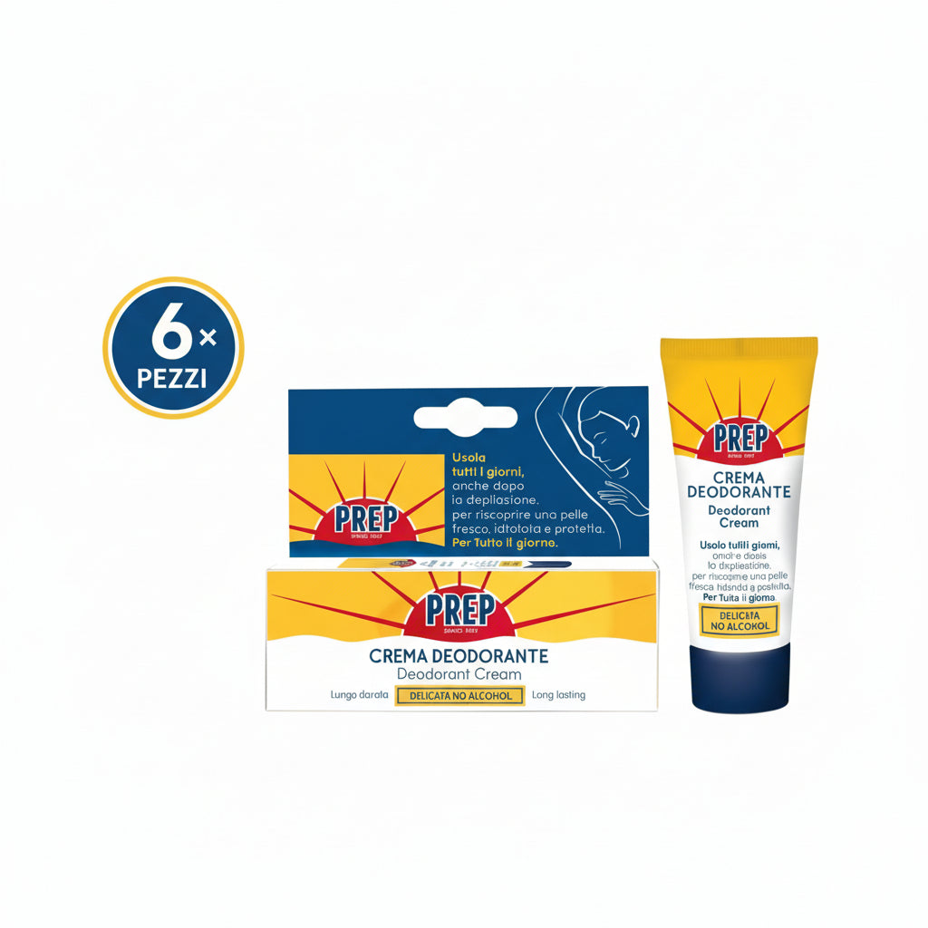 Prep Deodorant Cream 6pcs 35ml