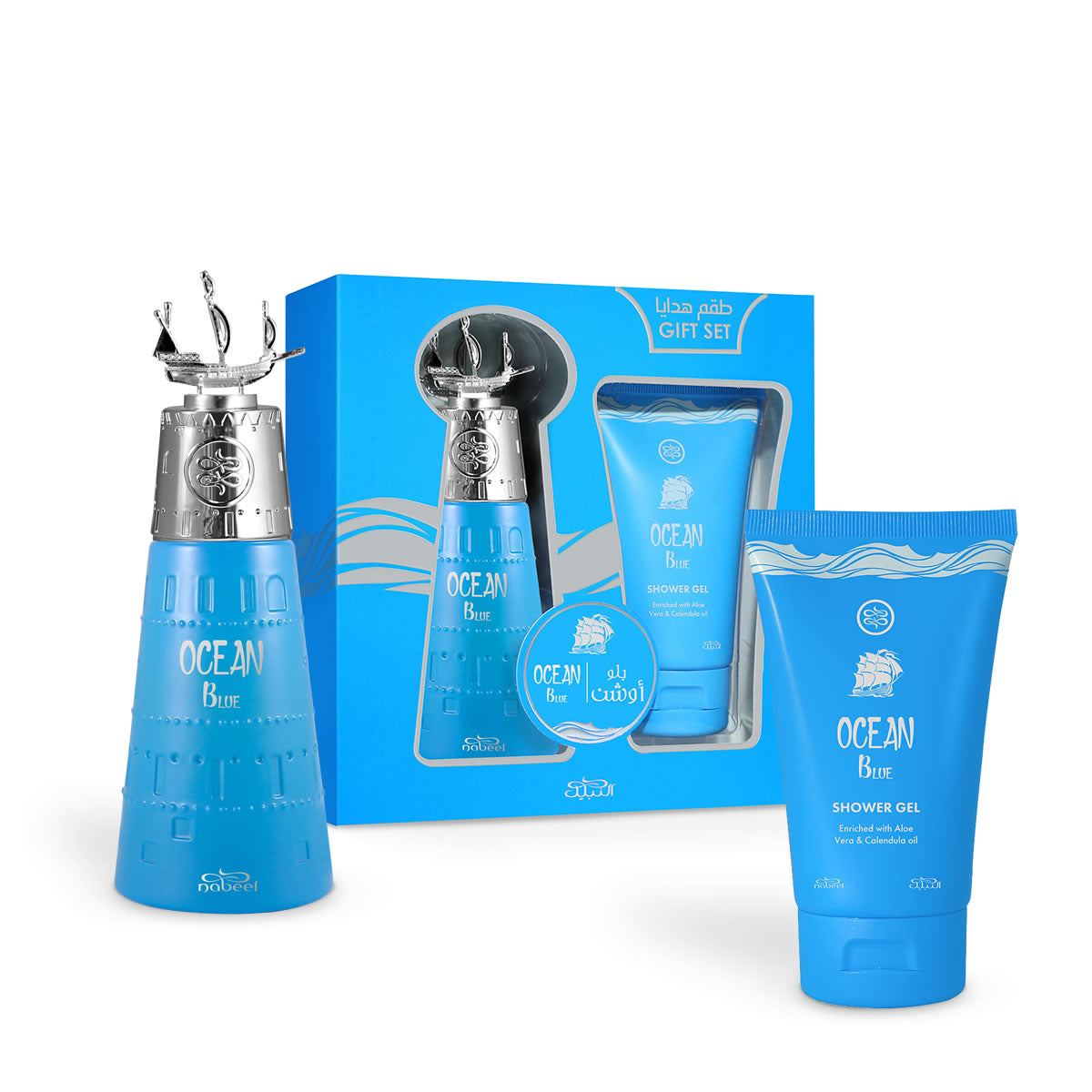 Ocean Blue Nabeel Coffret Eau de Parfum 100ml + Gel Douche 125ml