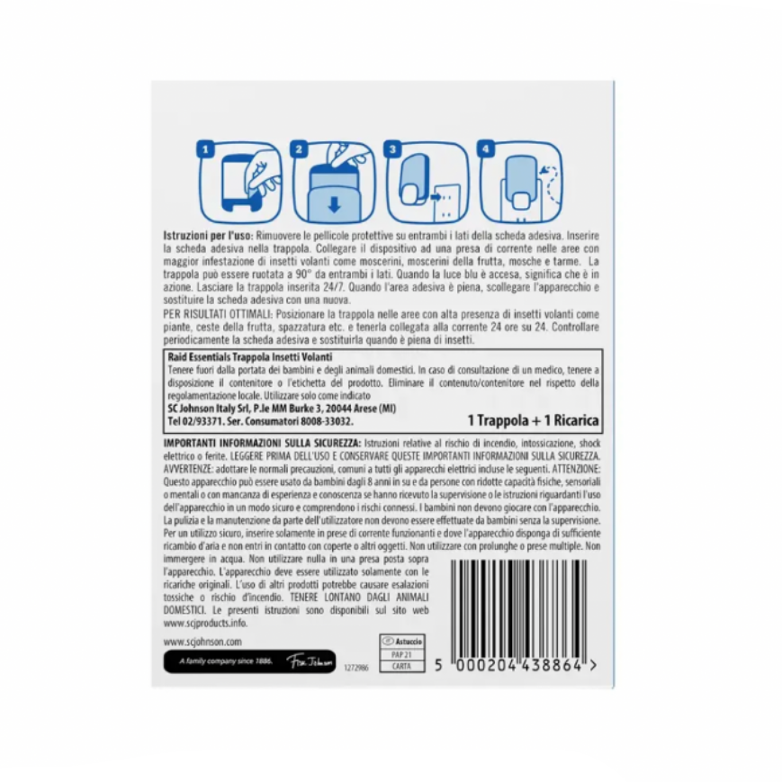 Raid Essentials Trappola Insetti Volanti