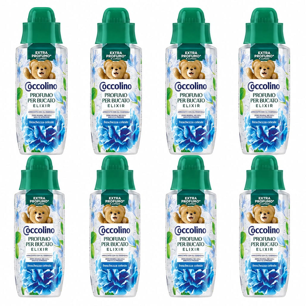 Coccolino Profumo Per Bucato Elixir Freschezza Celeste 342ml 8 Pezzi