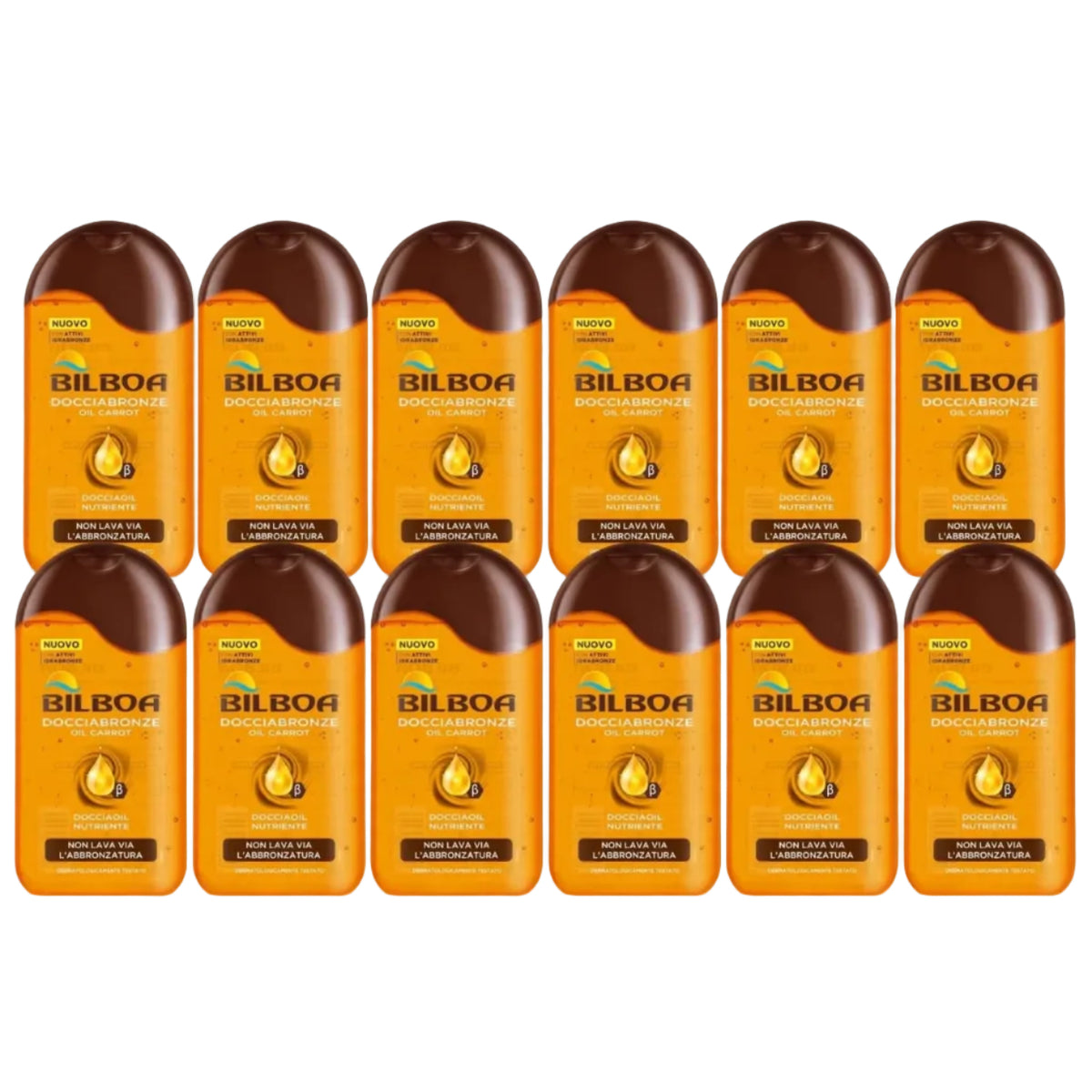 Bilboa Docciabronze Oil Carrot 220ml 12 Pezzi